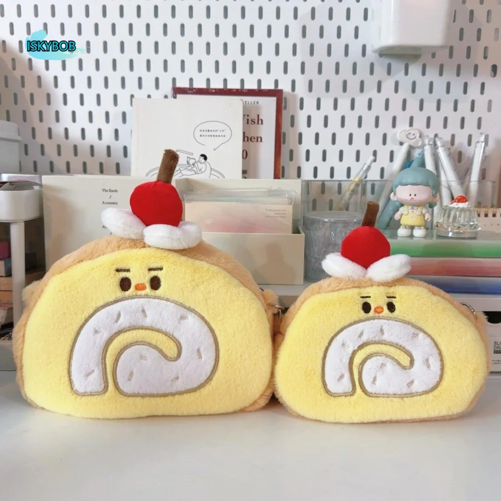 Creative Cute Swiss Roll Coin Purse Cake Shape Soft Crossbody Bag Large Capacity Chain Cartoon Shoulder Bag Girls
Creative Cute Swiss Roll Coin Purse Cake Shape Soft Crossbody Bag Large Capacity Chain Cartoon Shoulder Bag Girls