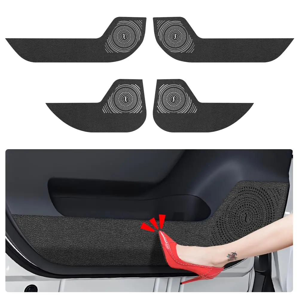 Car Door Kick Protector Pad For Toyota RAV4 2026 Interior Anti-Scratch Decorative Mat With Perforated Speaker Design
Car Door Kick Protector Pad For Toyota RAV4 2026 Interior Anti-Scratch Decorative Mat With Perforated Speaker Design