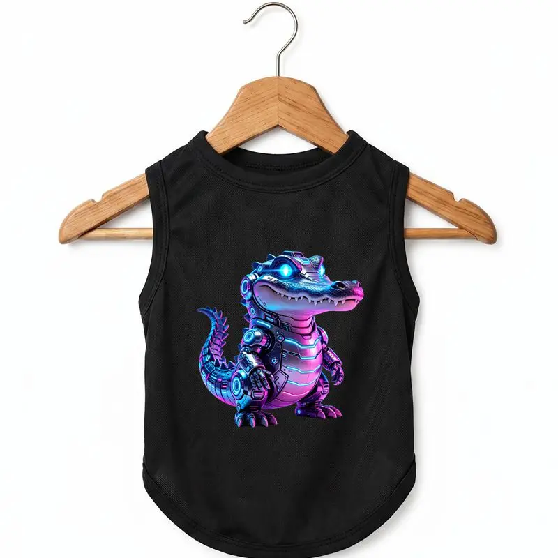 Cyberpunk Gator Dog Vest - Summer Cooling Quick Dry Pet Tank Top
Cyberpunk Gator Dog Vest - Summer Cooling Quick Dry Pet Tank Top
