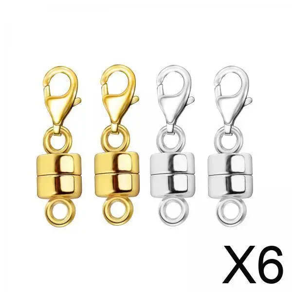 DIY Magnetic Clasps for Necklaces Copper Jewelry Making Accessories Strong Connector Kit for Bracelet Supply
DIY Magnetic Clasps for Necklaces Copper Jewelry Making Accessories Strong Connector Kit for Bracelet Supply