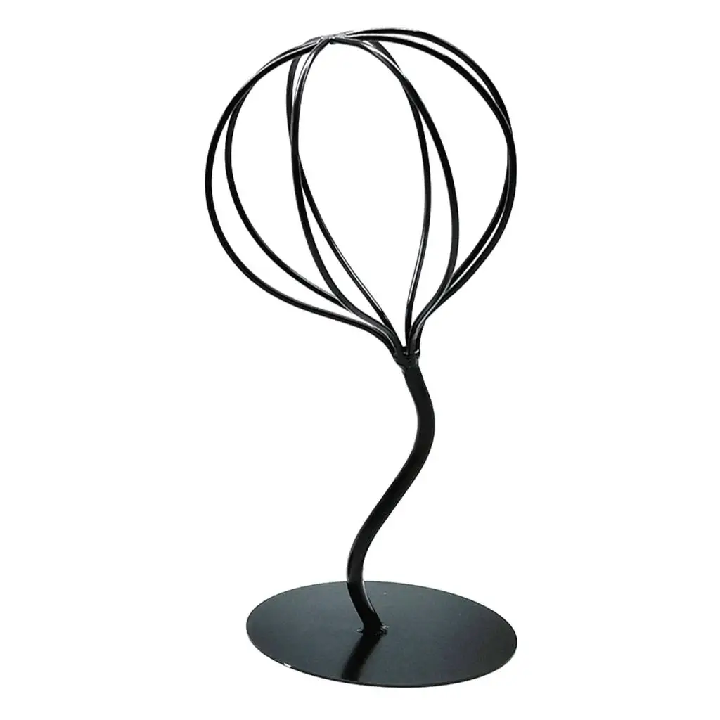 Metal Hat Stand, Elegant Balloon Shape Design, Tabletop Wig Display Rack, 30cm Height
Metal Hat Stand, Elegant Balloon Shape Design, Tabletop Wig Display Rack, 30cm Height