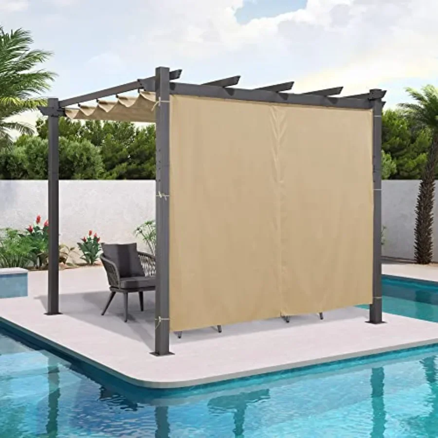 Outdoor s Privacy for 10' Side Pergola with Grommets and Rod Outside Porch Shade Patio Deck Retractable Replacement Gazebo Caba
Outdoor s Privacy for 10' Side Pergola with Grommets and Rod Outside Porch Shade Patio Deck Retractable Replacement Gazebo Caba