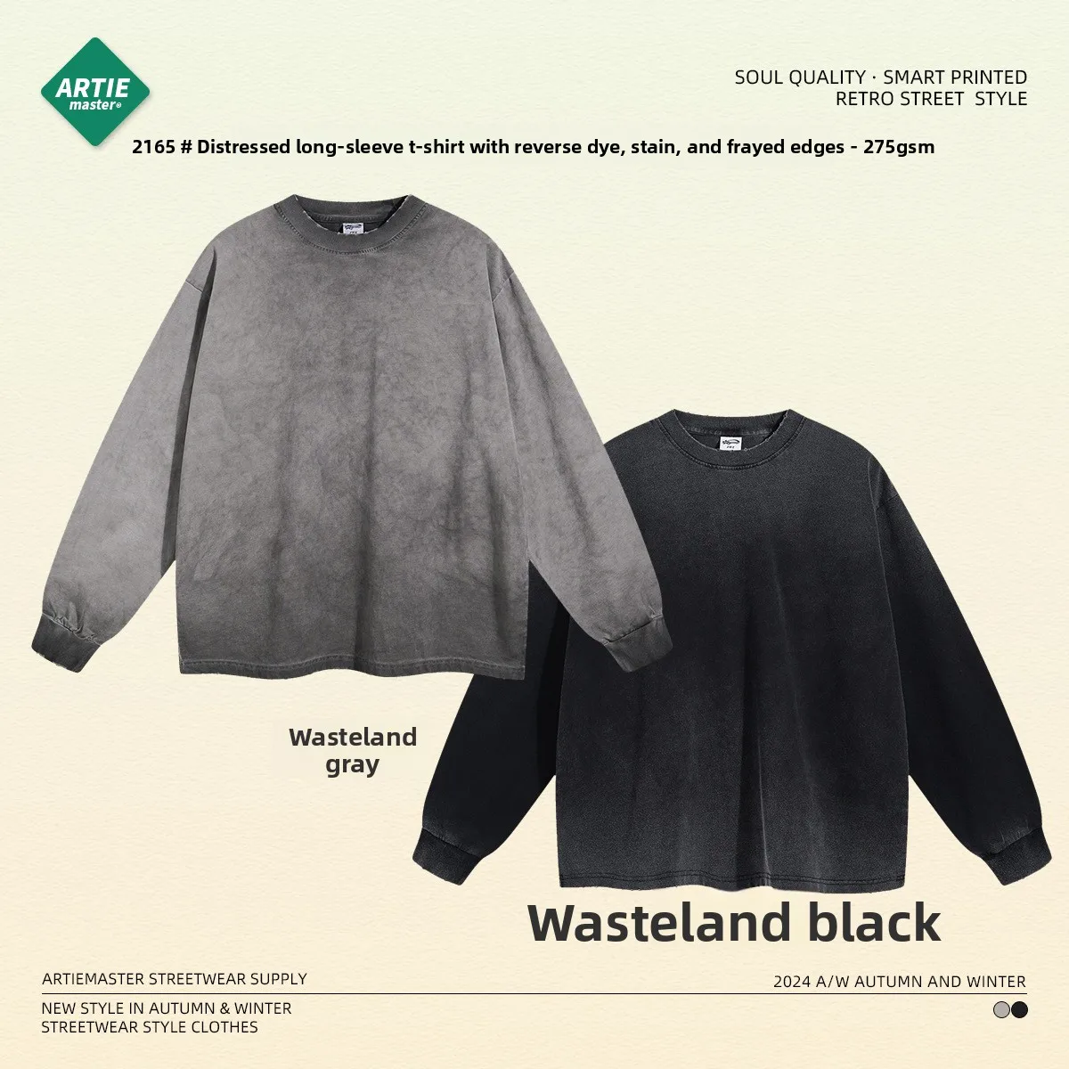 Autumn Winter New Pure Cotton Long Sve T-irt Faded Dyeing Worn Anti-Base Men's Hoodie Sweatirt Chinese Production
Autumn Winter New Pure Cotton Long Sve T-irt Faded Dyeing Worn Anti-Base Men's Hoodie Sweatirt Chinese Production