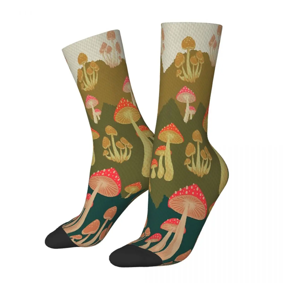 Vintage Landscape Mushroom Mushrooms Forest Socks Male Mens Women Winter Stockings Printed
Vintage Landscape Mushroom Mushrooms Forest Socks Male Mens Women Winter Stockings Printed