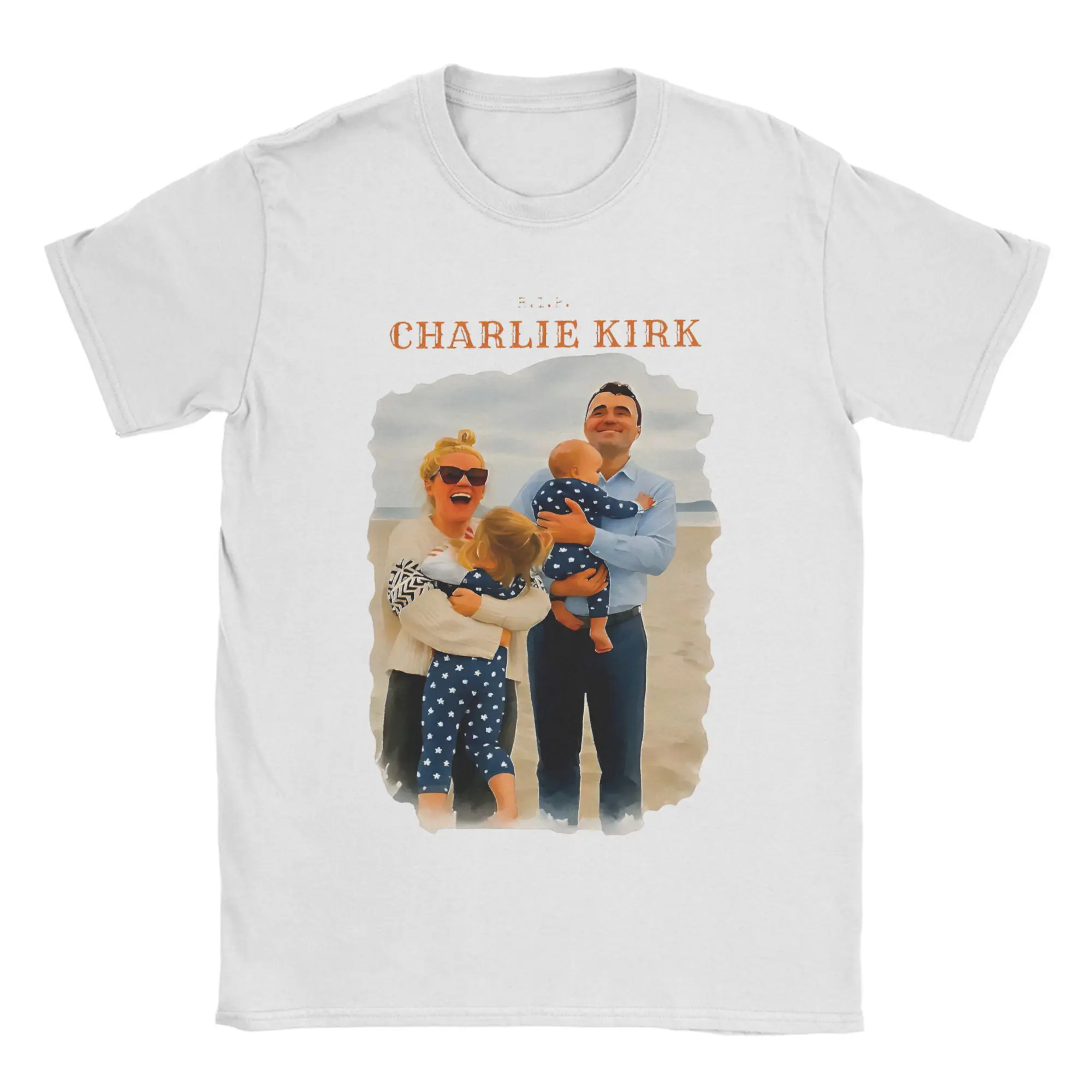 Charlie Kirk Family T Shirt Men 100% Cotton Novelty T-Shirt O Neck Tee Shirt Short Sleeve Tops Summer
Charlie Kirk Family T Shirt Men 100% Cotton Novelty T-Shirt O Neck Tee Shirt Short Sleeve Tops Summer