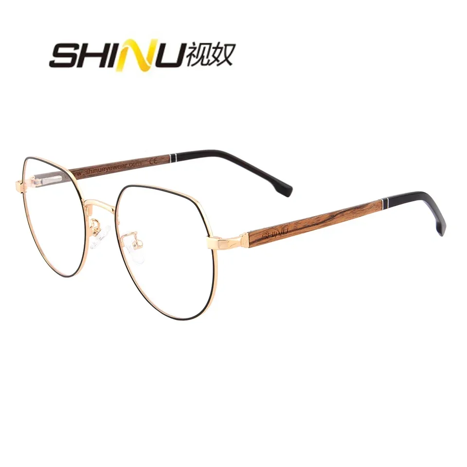 SHINU Shortsight Glasses Luxury Wooden Process Glasses Prescription Sunglasses Polarized Customized Any Prescription Spectacle
SHINU Shortsight Glasses Luxury Wooden Process Glasses Prescription Sunglasses Polarized Customized Any Prescription Spectacle
