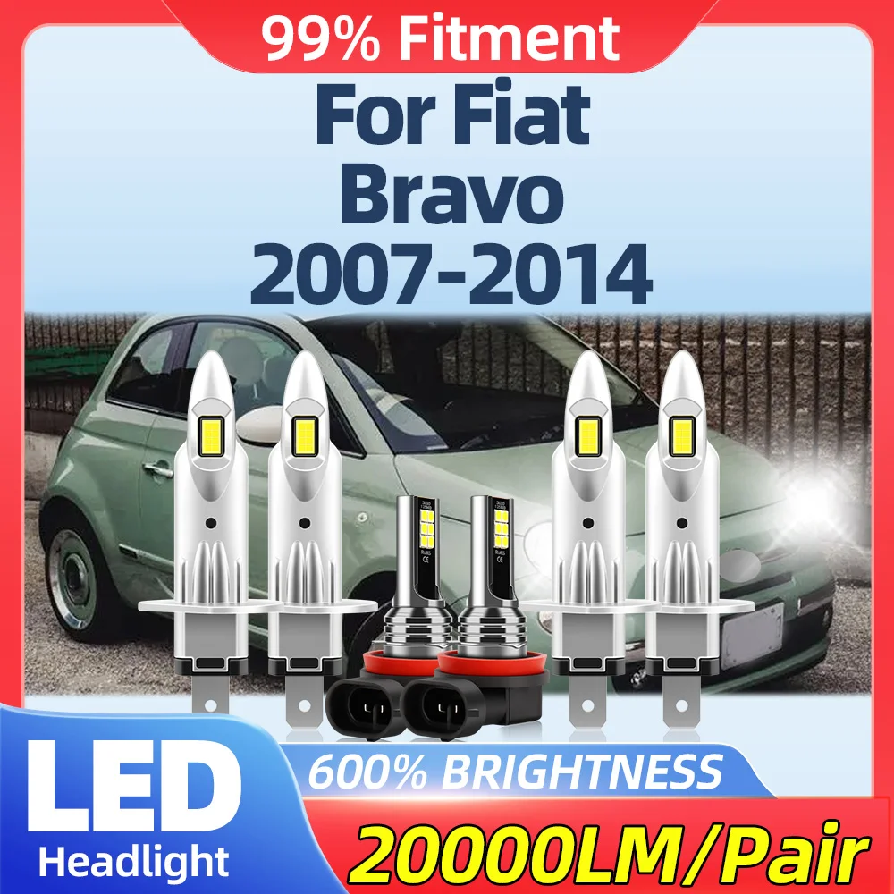 60000LM Canbus LED Headlight Bulbs 360W Auto Lamps 6000K 12V Fog Lights For Fiat Bravo 2007 2008 2009 2010 20101 2012 2013 2014
60000LM Canbus LED Headlight Bulbs 360W Auto Lamps 6000K 12V Fog Lights For Fiat Bravo 2007 2008 2009 2010 20101 2012 2013 2014