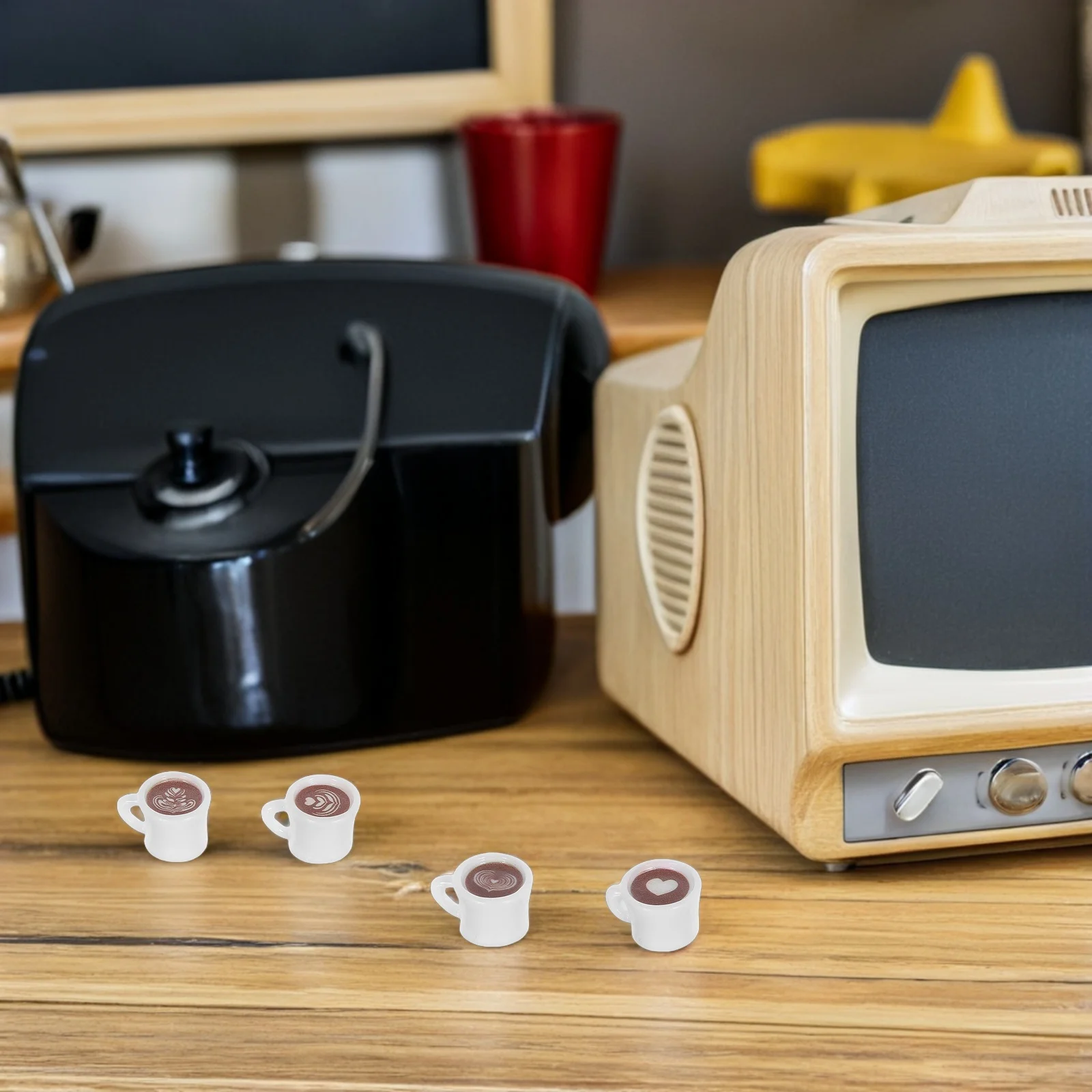 25Pcs Cartoon Coffee Cup Resin Ornaments Handmade Miniature Charm for DIY Jewelry Keychain Bag Decor Coffee Area Decor Mug
25Pcs Cartoon Coffee Cup Resin Ornaments Handmade Miniature Charm for DIY Jewelry Keychain Bag Decor Coffee Area Decor Mug