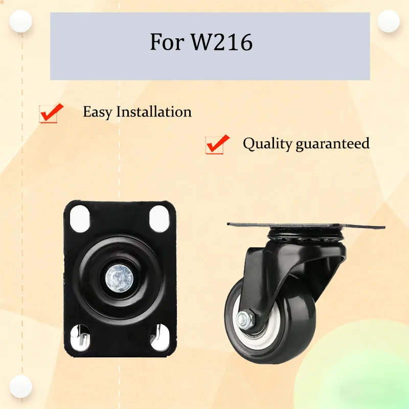 For W-216 Premium Luggage Wheels 360° Rotation TPU Ultra-Quiet Heavy Duty Universal Suitcase Repair Parts
For W-216 Premium Luggage Wheels 360° Rotation TPU Ultra-Quiet Heavy Duty Universal Suitcase Repair Parts