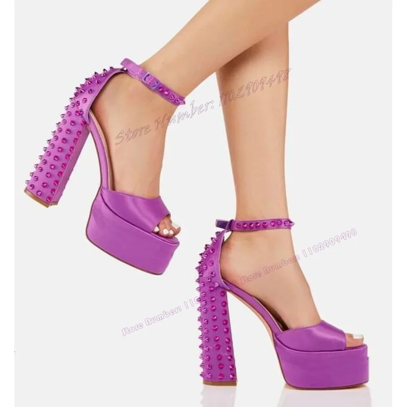 Pink Rivet Decor Chunky Heels Sandals Back Strap Peep Toe Shoes for Women Cover Heel High Heels Shoes 2023 Zapatos Para Mujere
Pink Rivet Decor Chunky Heels Sandals Back Strap Peep Toe Shoes for Women Cover Heel High Heels Shoes 2023 Zapatos Para Mujere
