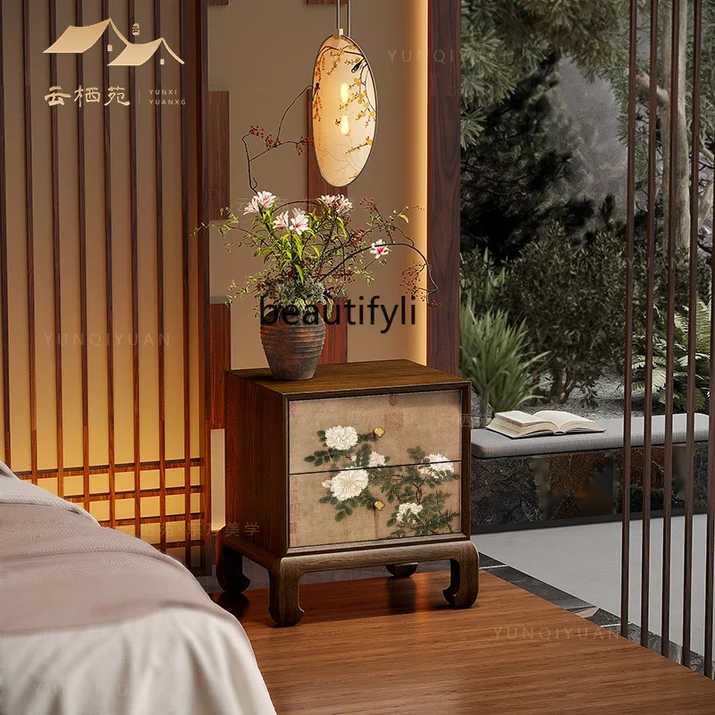 ss K178 Song Dynasty aesthetic solid wood chest bedside table bedroom household new Chinese bedroom storage cabinet
ss K178 Song Dynasty aesthetic solid wood chest bedside table bedroom household new Chinese bedroom storage cabinet