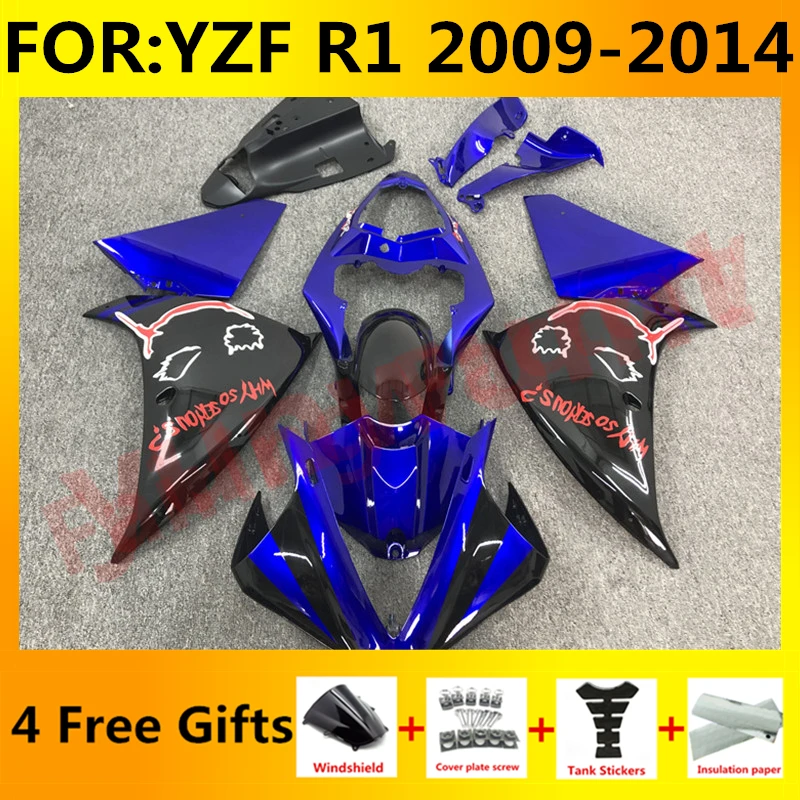 Новый комплект обтекателей для мотоцикла ABS подходит для YZF R1 YFZ-R1 2009 2010 2011 2012 2013 2014 комплект обтекателей для кузова синий черный
Новый комплект обтекателей для мотоцикла ABS подходит для YZF R1 YFZ-R1 2009 2010 2011 2012 2013 2014 комплект обтекателей для кузова синий черный