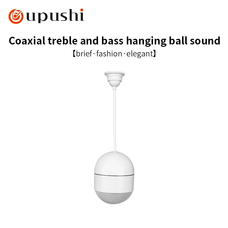 Oupushi Bluetooth Speaker Background Music Supermarket Hotel Music Installation Hanging Ball Speaker
Oupushi Bluetooth Speaker Background Music Supermarket Hotel Music Installation Hanging Ball Speaker