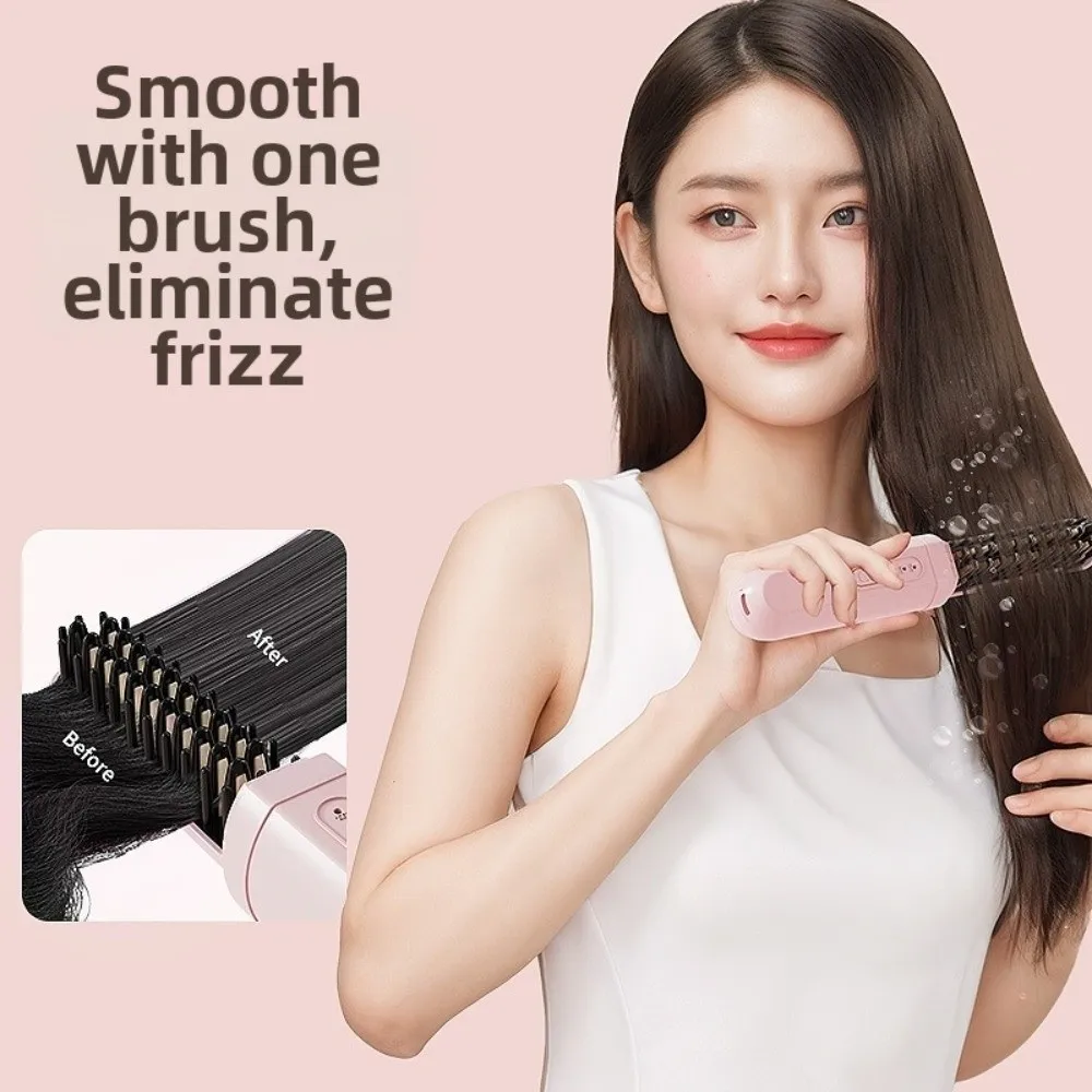 Wireless Straightening Brush Comb Mini Fast Heating Hair Styling Iron Frizz-Free USB Rechargeable for 3.7V2000mAh
Wireless Straightening Brush Comb Mini Fast Heating Hair Styling Iron Frizz-Free USB Rechargeable for 3.7V2000mAh