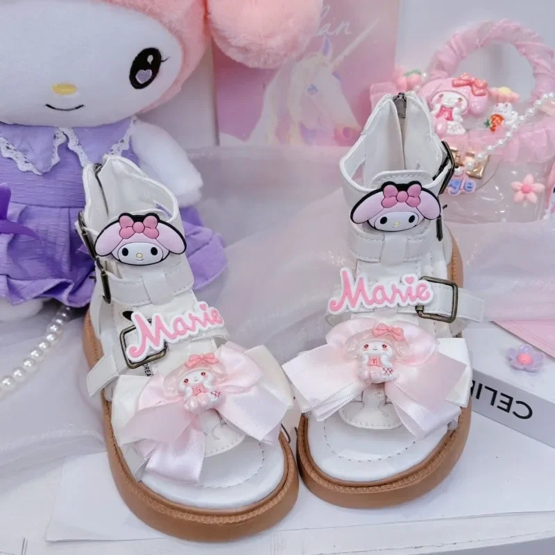 Girly Heart My Melody Anime Kawaii Sanrio Princess Sandals 2025 Summer Cute Cartoon Children Slipper Shoes Gifts for Girls
Girly Heart My Melody Anime Kawaii Sanrio Princess Sandals 2025 Summer Cute Cartoon Children Slipper Shoes Gifts for Girls