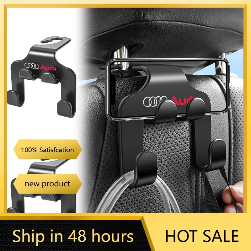 Double Head Hooks Car Rear Seat Headrest Hanger Hook for Audi Q3 Q4 Q5 Q6 Q7 B8 B6 C6 8p B7 C5 A3 A4 A5 A6 A7 A8 S3 S4 S5 S6
Double Head Hooks Car Rear Seat Headrest Hanger Hook for Audi Q3 Q4 Q5 Q6 Q7 B8 B6 C6 8p B7 C5 A3 A4 A5 A6 A7 A8 S3 S4 S5 S6