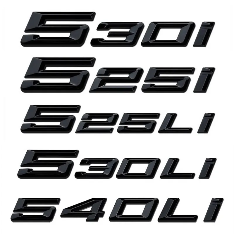 3D автомобильная наклейка на багажник с надписью 525i 530i 540Li, эмблема, наклейка для BMW 5 серии E60 E61 F07 F10 F11 F18 G30 G31 G60 G61
3D автомобильная наклейка на багажник с надписью 525i 530i 540Li, эмблема, наклейка для BMW 5 серии E60 E61 F07 F10 F11 F18 G30 G31 G60 G61