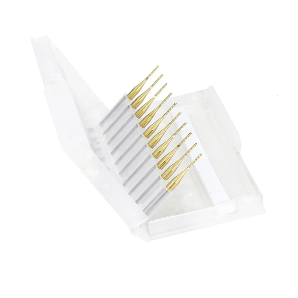 2pcs 10pcs/set 1.5mm titanium coated carbide pcb end mill cnc router bits for machine
2pcs 10pcs/set 1.5mm titanium coated carbide pcb end mill cnc router bits for machine