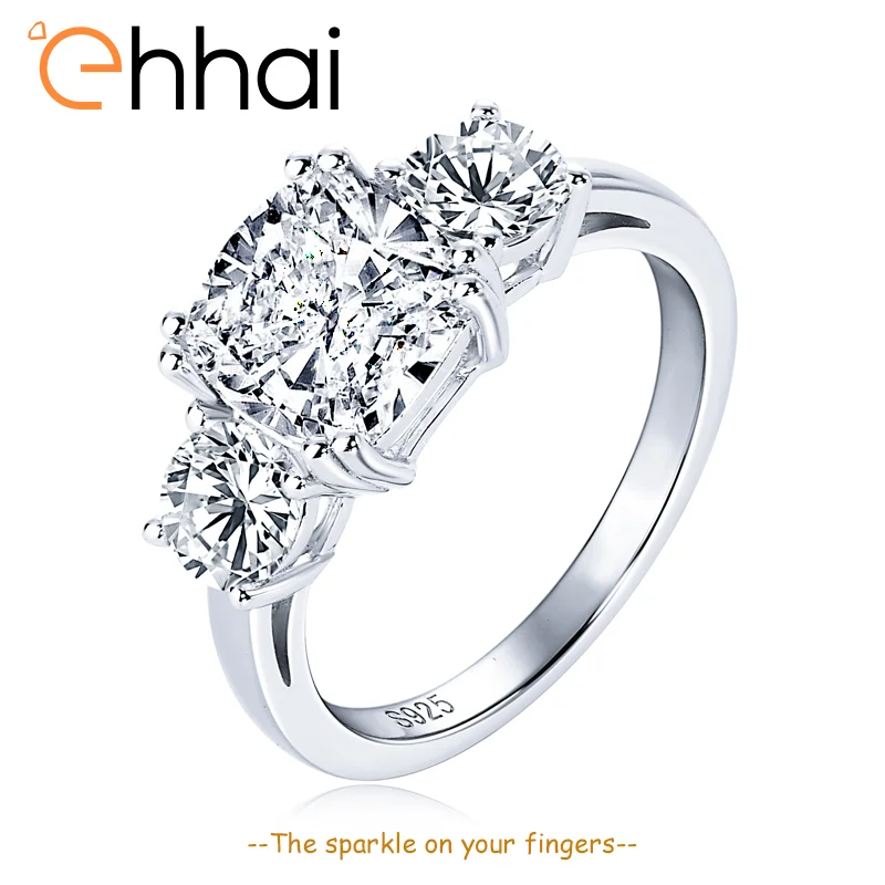Ehhai GRA Certified Moissanite Lab Diamond Ring for Women S925 Sterling Silver Engagement Rings Wedding Party Fine Jewelry Gifts
Ehhai GRA Certified Moissanite Lab Diamond Ring for Women S925 Sterling Silver Engagement Rings Wedding Party Fine Jewelry Gifts