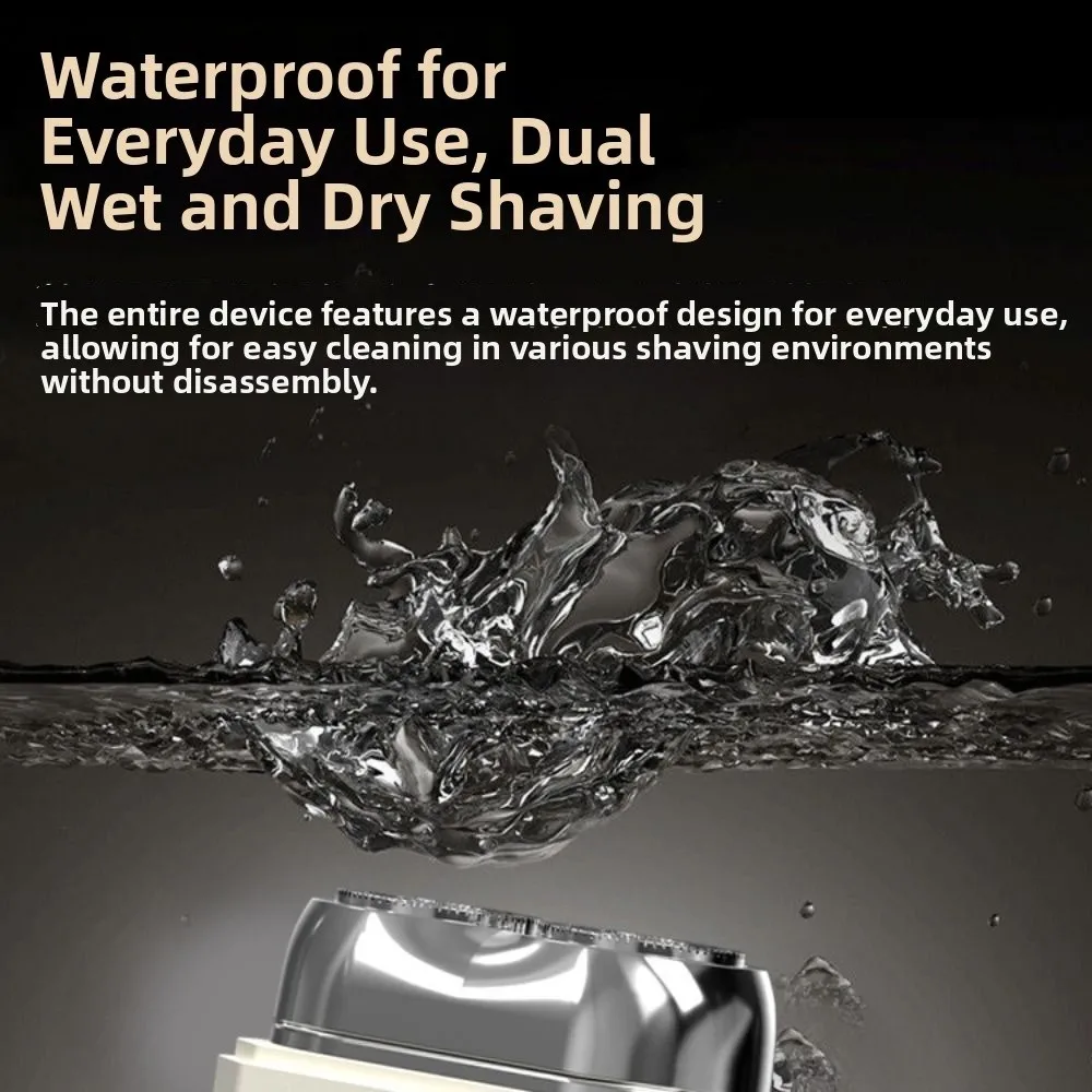2in1 Mini Electric Shaver Painless Digital Display Electric Nose Hair Trimmer Efficient Shaving with Mirror
2in1 Mini Electric Shaver Painless Digital Display Electric Nose Hair Trimmer Efficient Shaving with Mirror