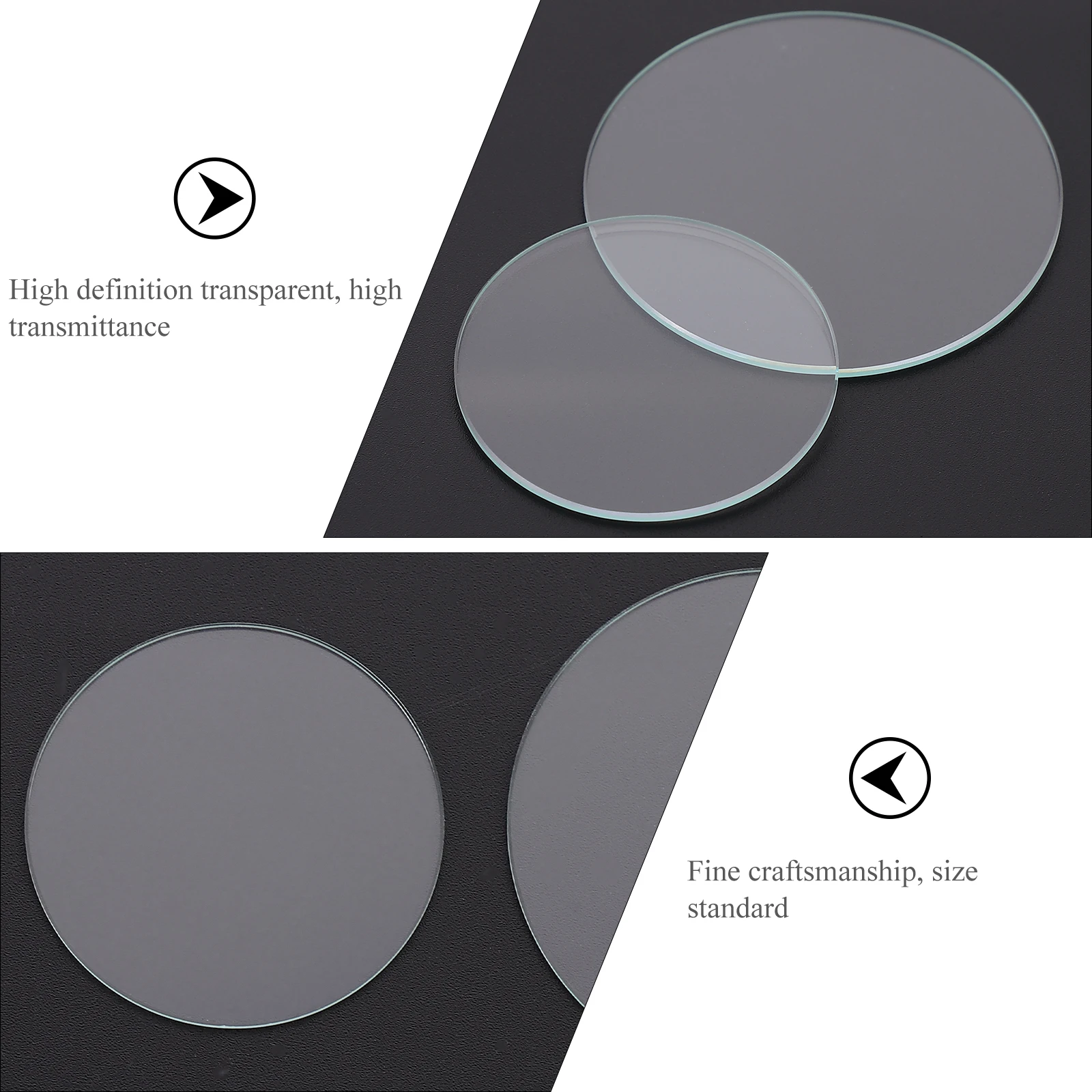 21Pcs Flat Round Watch Glass Lens Transparent Replacement Lens Crystal Clear Durable Watch Repair Accessories Supplies
21Pcs Flat Round Watch Glass Lens Transparent Replacement Lens Crystal Clear Durable Watch Repair Accessories Supplies