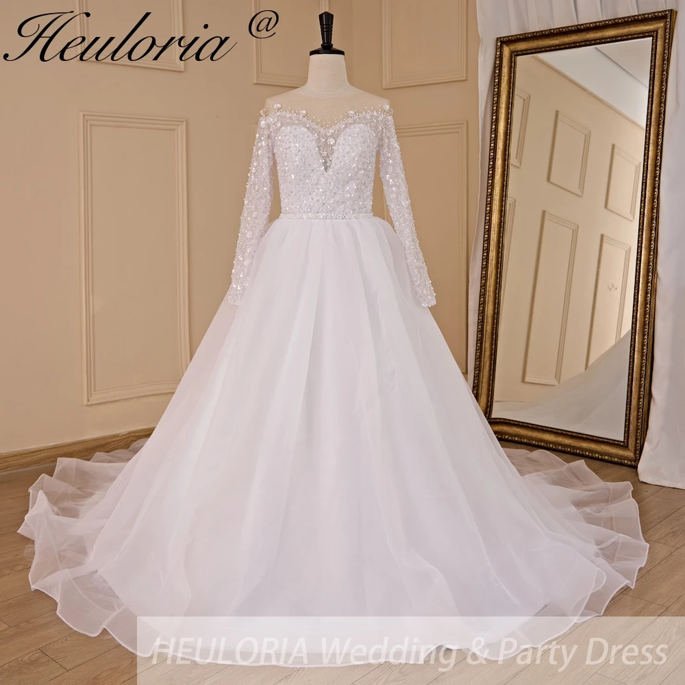 princess Wedding dress long sleeve luxury beading bridal gown Robe De Mariee Wedding Bride Dress
princess Wedding dress long sleeve luxury beading bridal gown Robe De Mariee Wedding Bride Dress