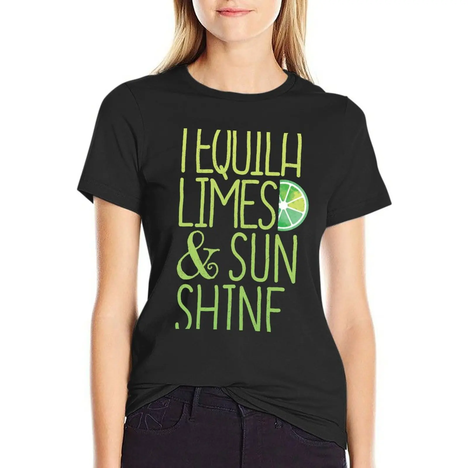 Tequila Limes & Sunshine T-Shirt anime plus size tops graphics Female clothing Women clothes
Tequila Limes & Sunshine T-Shirt anime plus size tops graphics Female clothing Women clothes