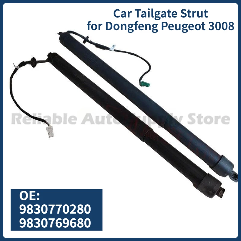 1 Pair of Car Tailgate Strut 9830770280 9830769680 Car Trunk Tailgate Electric Strut for Dongfeng Peugeot 3008
1 Pair of Car Tailgate Strut 9830770280 9830769680 Car Trunk Tailgate Electric Strut for Dongfeng Peugeot 3008
