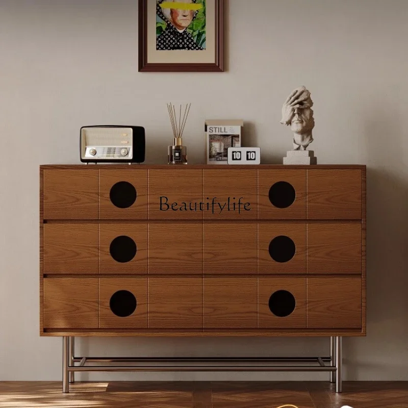 13Medieval solid wood six-bucket cabinet against the wall Bedroom living room Home dining side cabinet
13Medieval solid wood six-bucket cabinet against the wall Bedroom living room Home dining side cabinet