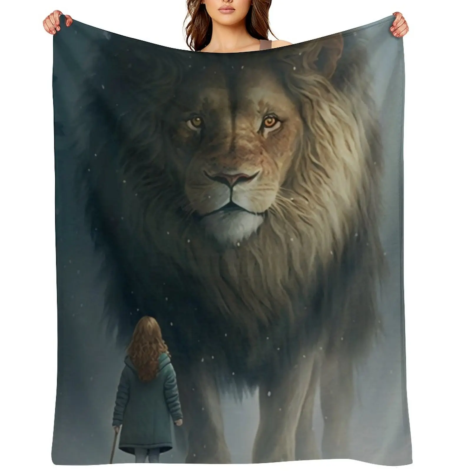 Lucy and Aslan Throw Blanket Quilt wednesday Blankets For Sofas christmas decoration Blankets
Lucy and Aslan Throw Blanket Quilt wednesday Blankets For Sofas christmas decoration Blankets