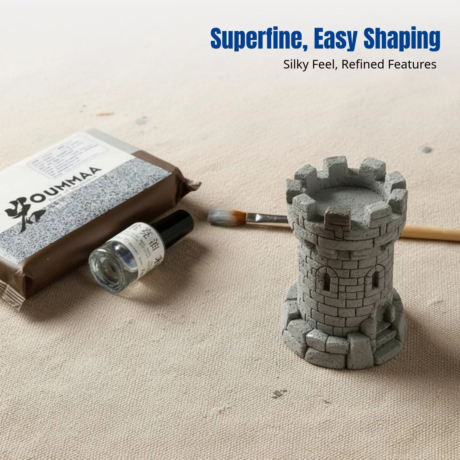 Rock Clay, Air Dry Modeling Clay, Stone Texture, Shaping Material for Creative Crafts, For Kids and Adults
Rock Clay, Air Dry Modeling Clay, Stone Texture, Shaping Material for Creative Crafts, For Kids and Adults
