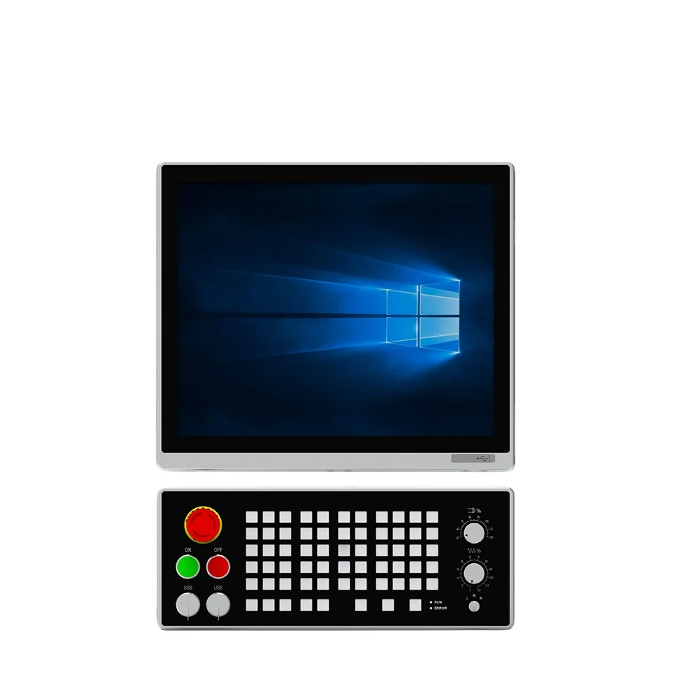 Panelmate Factory Custom Digital CNC Machine Control Panel 3MK Extended PLC Controller System Codesys EtherCAT CNC control panel
Panelmate Factory Custom Digital CNC Machine Control Panel 3MK Extended PLC Controller System Codesys EtherCAT CNC control panel