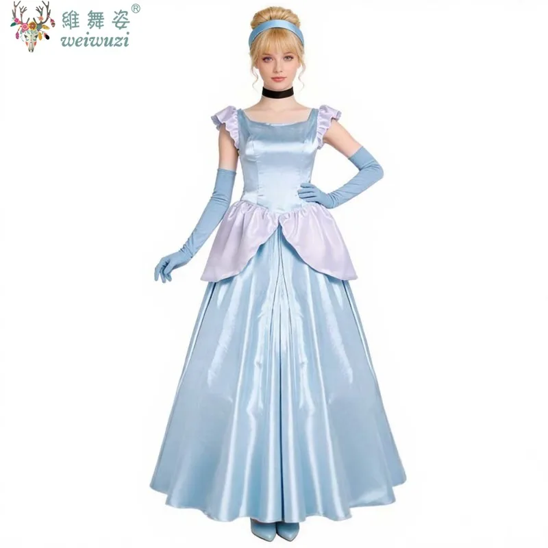 Anime Clothing Women Elegant Princess Cosplay Dress Snow White Queen Stage Perfermance Clothes Halloween Fancy Dress Ball Gowns
Anime Clothing Women Elegant Princess Cosplay Dress Snow White Queen Stage Perfermance Clothes Halloween Fancy Dress Ball Gowns