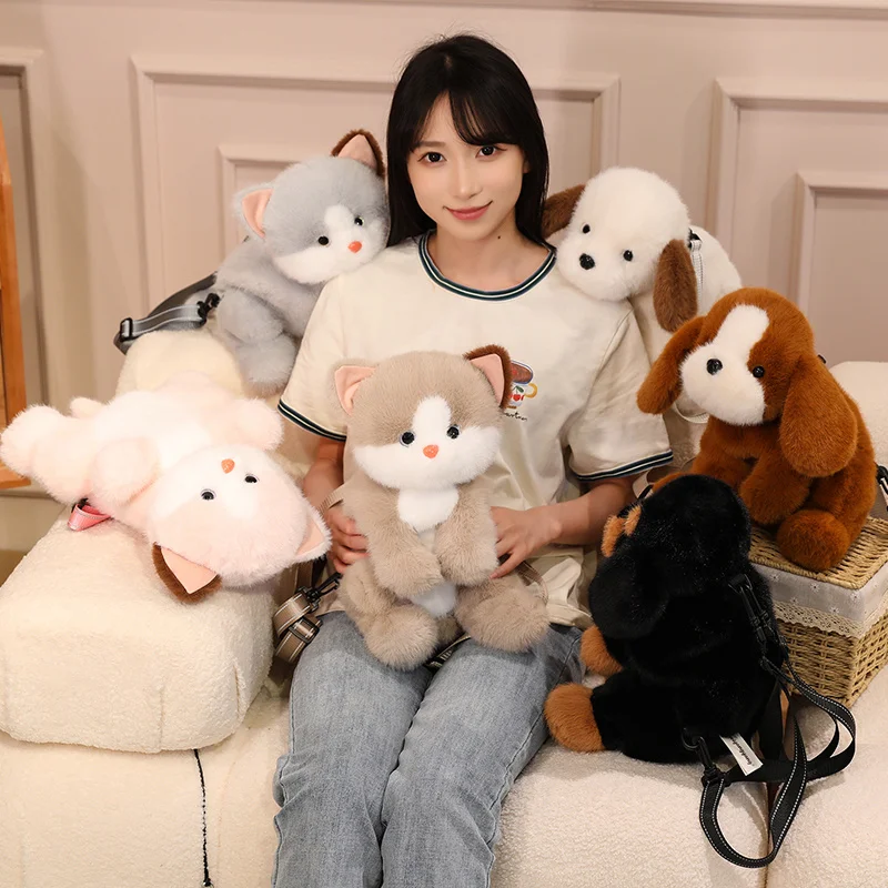 Animal Plush Backpack Cute Plushie Doll Women Kawaii Fur Soft Shoulder Bag for Camping Travel Party Female Birthday Gift
Animal Plush Backpack Cute Plushie Doll Women Kawaii Fur Soft Shoulder Bag for Camping Travel Party Female Birthday Gift