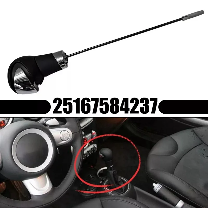 A03Z-25167584237 Automatic Gear Shift Lever Knob For MINI Cooper R56 R57 R58 R59 R60 R61 Interior Shift Lever
A03Z-25167584237 Automatic Gear Shift Lever Knob For MINI Cooper R56 R57 R58 R59 R60 R61 Interior Shift Lever