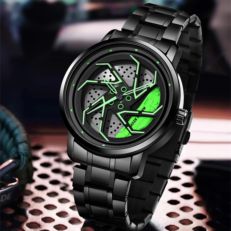 2025 New Sport Car Wheel Rim Hub Men Watches Custom Design Top Brand Luxury Rim Hub Watch Stainless Waterproof Relogio Masculino
2025 New Sport Car Wheel Rim Hub Men Watches Custom Design Top Brand Luxury Rim Hub Watch Stainless Waterproof Relogio Masculino