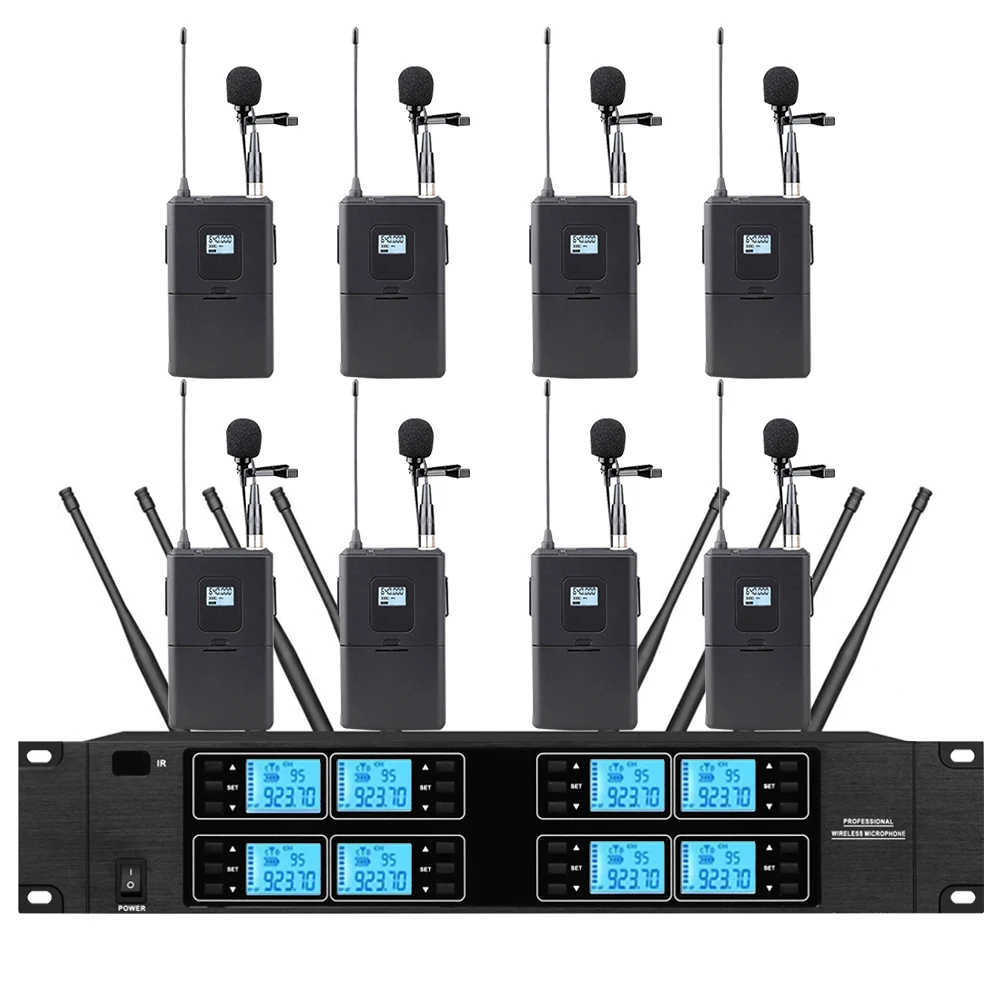 Professional UHF wireless microphone system 900MHz handheld lapel microphone church outdoor activities stage microphone
Professional UHF wireless microphone system 900MHz handheld lapel microphone church outdoor activities stage microphone