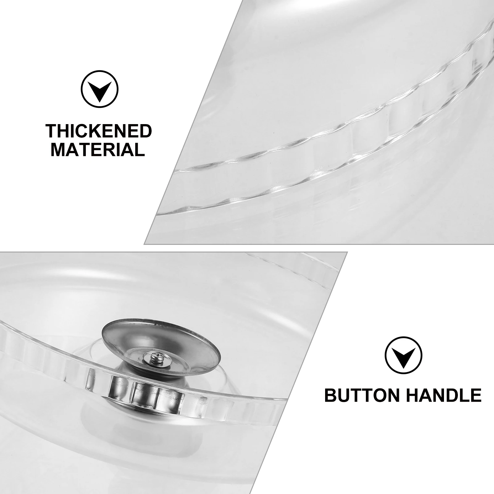 Transparent Cake Square Plastic Dome Clear Cake Dust Cover Food Protector s Dust Cover Clean Long Lasting
Transparent Cake Square Plastic Dome Clear Cake Dust Cover Food Protector s Dust Cover Clean Long Lasting