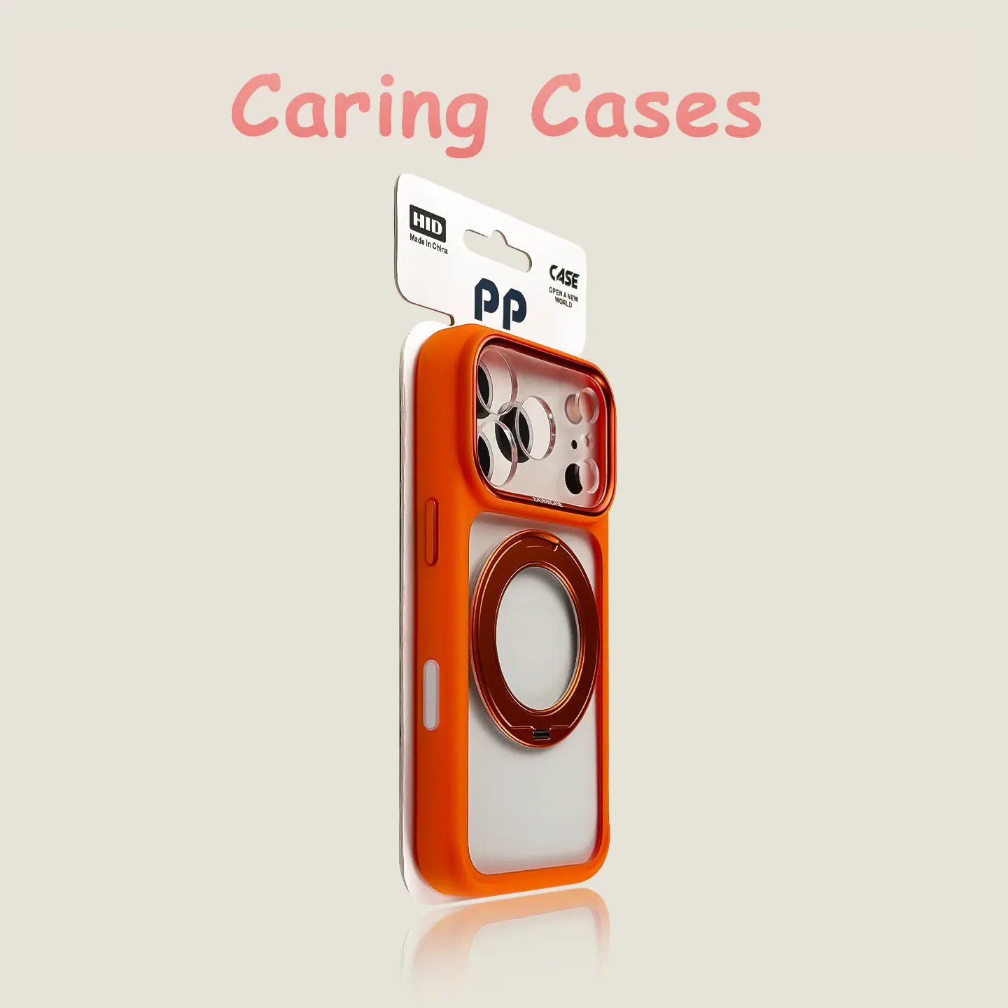 For iPhone 17 Pro Max Case Orange 360° Rotating Stand Transparent Premium Shockproof Fashion Trendy Cover with iphone 16
For iPhone 17 Pro Max Case Orange 360° Rotating Stand Transparent Premium Shockproof Fashion Trendy Cover with iphone 16