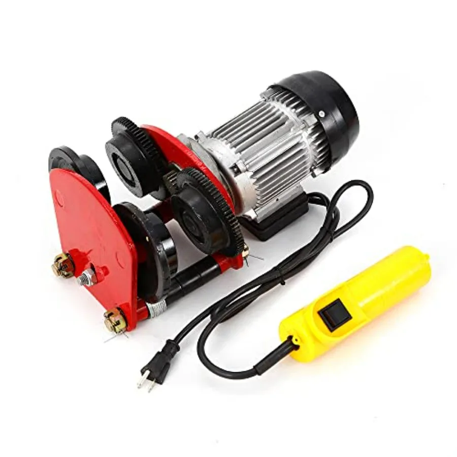 Electric Hoist Lift Tool 110V 2204.62 Lbs Miniature Electric Hoist Tools with 3.28 Ft Wire Remote Control Miniature Electric Ho
Electric Hoist Lift Tool 110V 2204.62 Lbs Miniature Electric Hoist Tools with 3.28 Ft Wire Remote Control Miniature Electric Ho