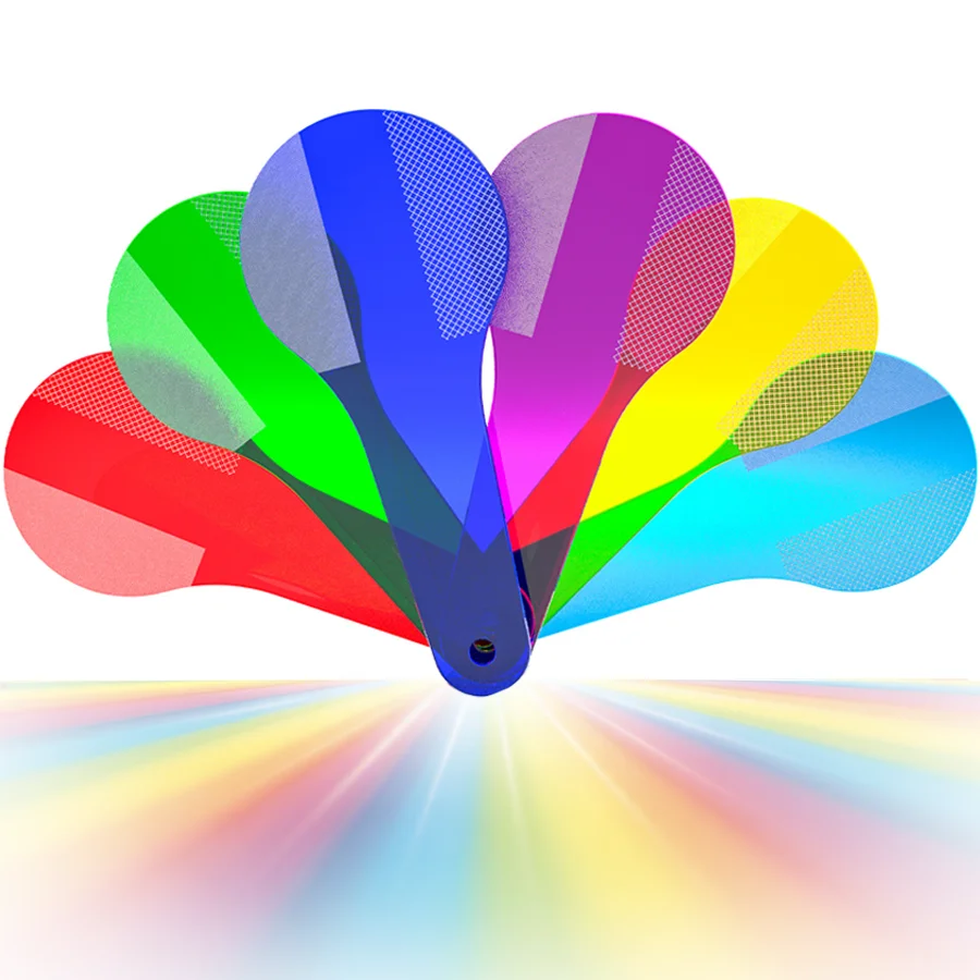 6/12pcs Light-transmitting Color Sheet Primary Color Synthesizer Optical Principles Scientific Experimental Props Study Tool XJM
6/12pcs Light-transmitting Color Sheet Primary Color Synthesizer Optical Principles Scientific Experimental Props Study Tool XJM