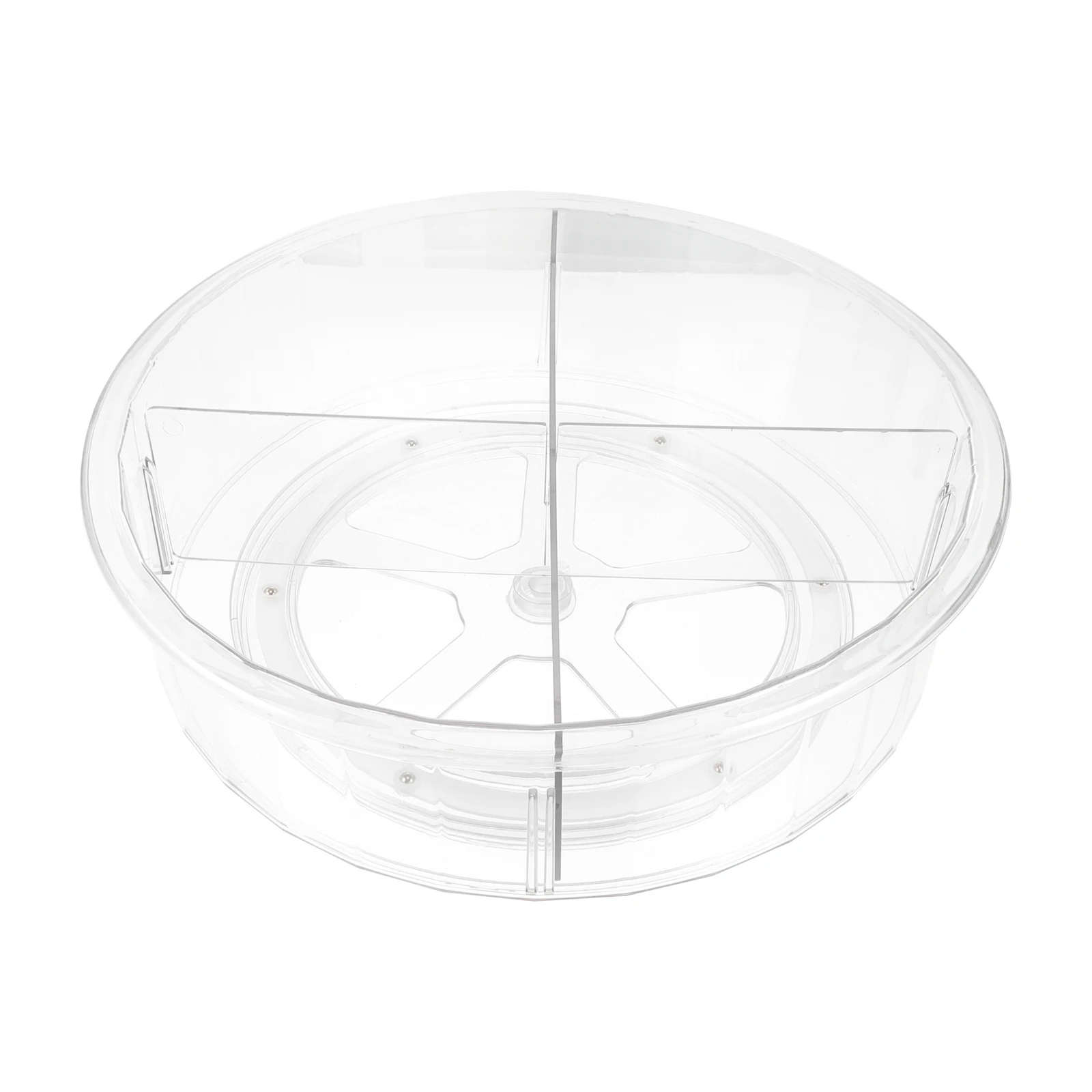 Large Capacity Kitchen Rack Round Rotating Tray Shelf PET Seasoning Containers Food Condiment Holder Nonslip Degree
Large Capacity Kitchen Rack Round Rotating Tray Shelf PET Seasoning Containers Food Condiment Holder Nonslip Degree