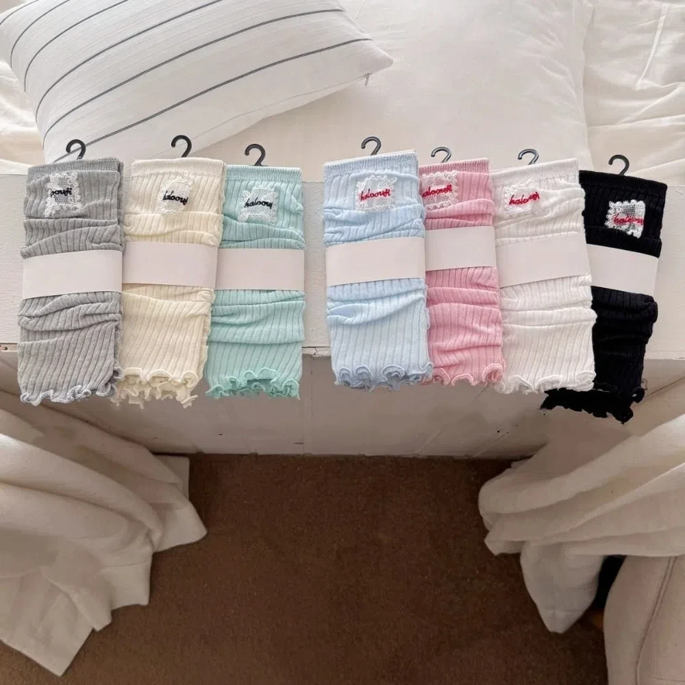 Sweet Ballet Calf Long Socks Ruffle Thin Mid Calf Stocking Candy Color Lace Label Knee High Open Toe Socks Streetwear
Sweet Ballet Calf Long Socks Ruffle Thin Mid Calf Stocking Candy Color Lace Label Knee High Open Toe Socks Streetwear
