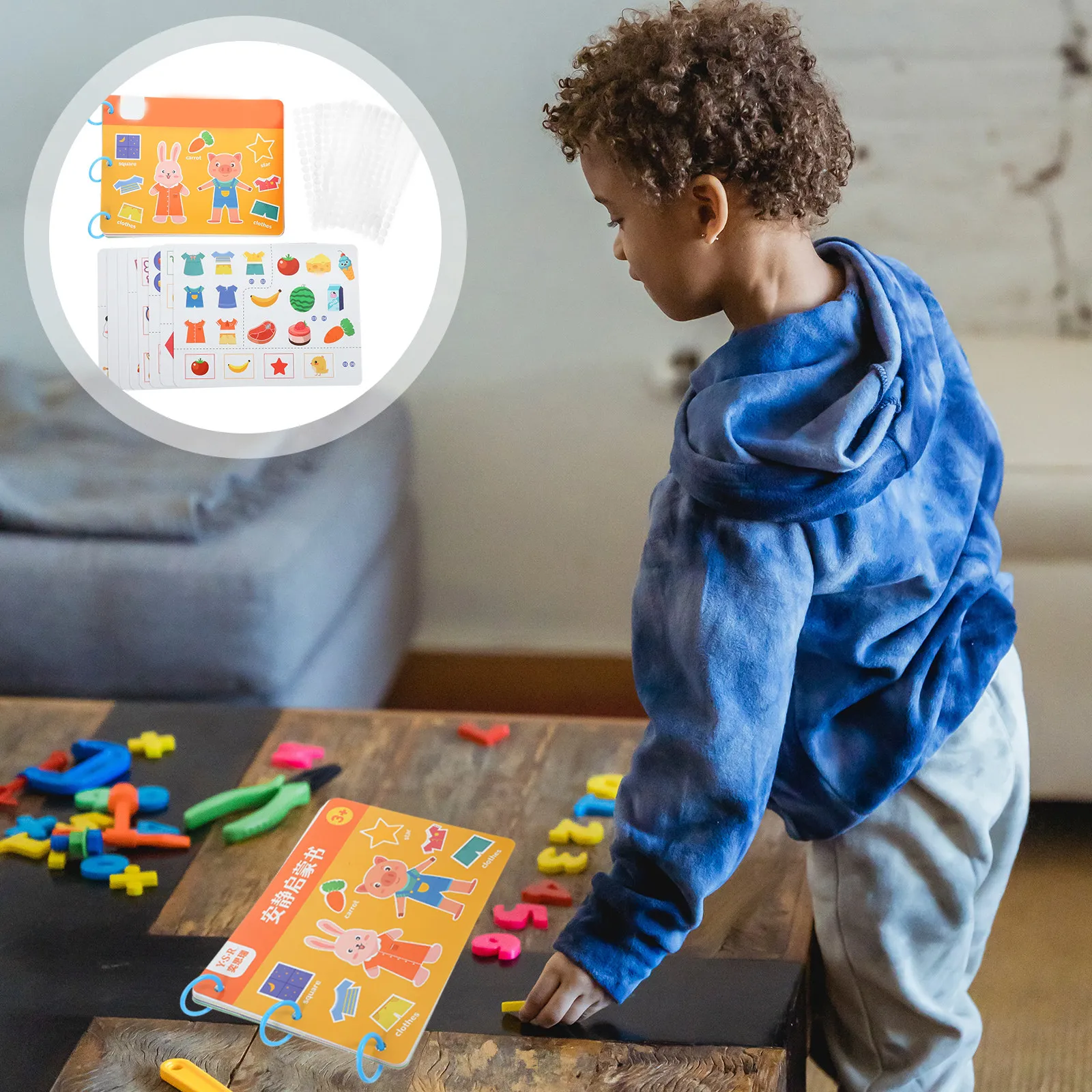 Preschool Learning Activities Sticker Book Educational Tool Massive DIY Stickers Develop Imagination Language Skills
Preschool Learning Activities Sticker Book Educational Tool Massive DIY Stickers Develop Imagination Language Skills