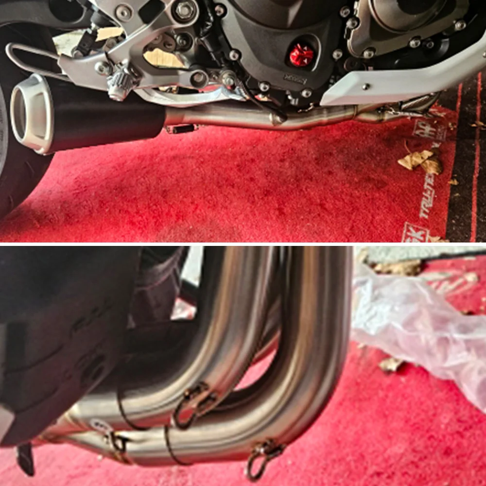 Stainless steel motorcycle front exhaust manifold for MT09, MT-09, XSR900, LV10 exhaust system set 51mm
Stainless steel motorcycle front exhaust manifold for MT09, MT-09, XSR900, LV10 exhaust system set 51mm