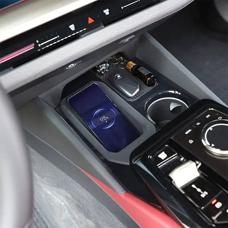 For BMW 5 Series G60 2024 Black Car Central Control Wireless Charging Silica Gel Pad Trim Car Accessories
For BMW 5 Series G60 2024 Black Car Central Control Wireless Charging Silica Gel Pad Trim Car Accessories