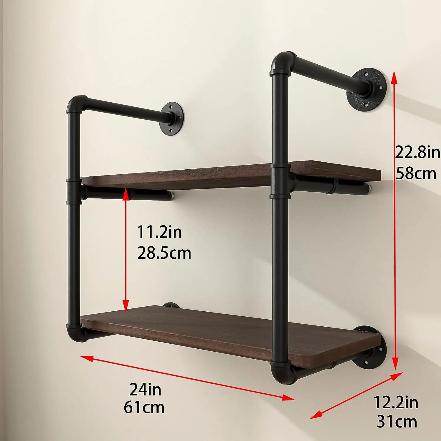 Industrial Bathroom Shelves with Pipe Brackets 24 in Industrial Floating Shelves 2 Tier Pipe Bookshelf
Industrial Bathroom Shelves with Pipe Brackets 24 in Industrial Floating Shelves 2 Tier Pipe Bookshelf