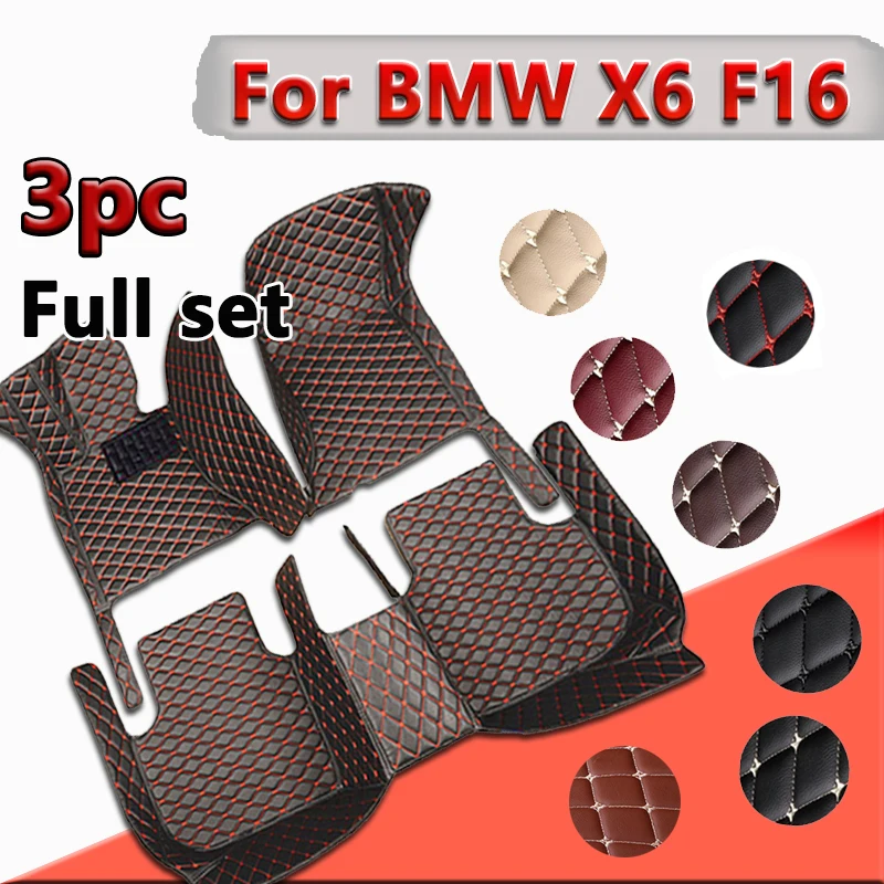 Car floor mats for BMW X6 F16 2015 2016 2017 2018 2019 Custom auto foot Pads automobile carpet cover interior accessories 
Car floor mats for BMW X6 F16 2015 2016 2017 2018 2019 Custom auto foot Pads automobile carpet cover interior accessories