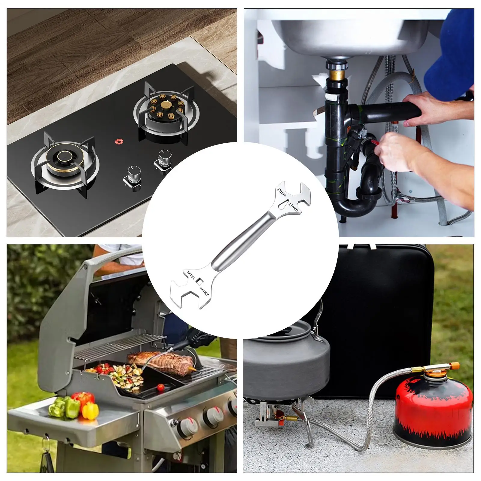Oxygen Cylinder Wrench Stainless Steel Precise Regulator Regulator Key For Air Tank For Professionals Technicians Homeowners
Oxygen Cylinder Wrench Stainless Steel Precise Regulator Regulator Key For Air Tank For Professionals Technicians Homeowners