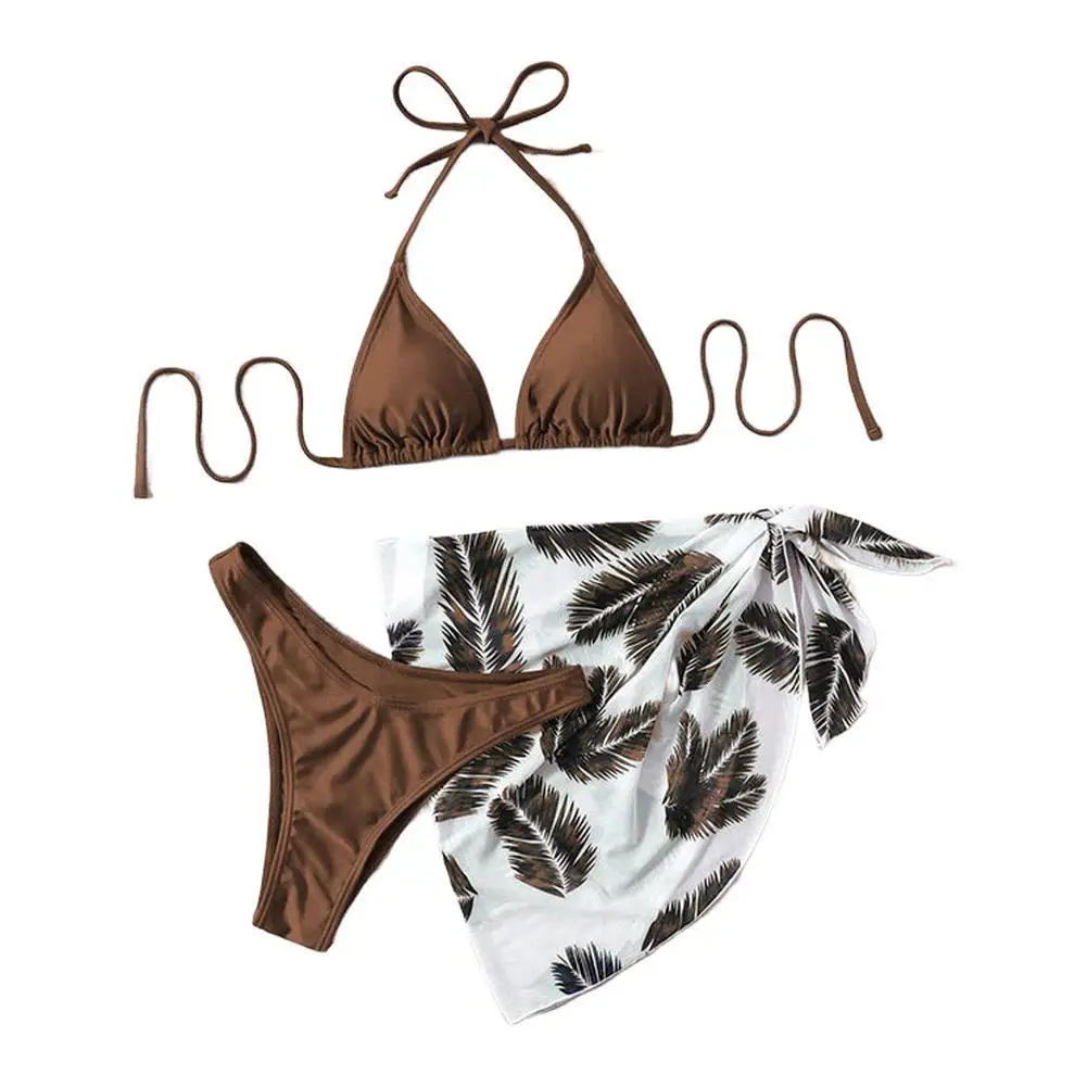Beach Vacation Brown Bikini Swimsuit Summer Swimwear Beach Holiday Swimwear Brand New Bikini Color Pattern Swimwear
Beach Vacation Brown Bikini Swimsuit Summer Swimwear Beach Holiday Swimwear Brand New Bikini Color Pattern Swimwear